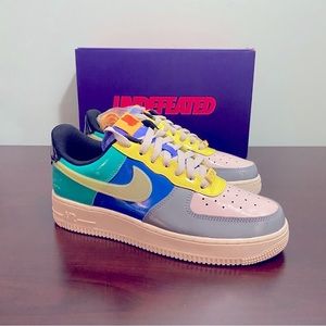 UNDEFEATED x Nike Air Force 1 Low SP ‘Topaz’